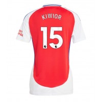 Echipament fotbal Arsenal Jakub Kiwior #15 Tricou Acasa 2024-25 pentru femei maneca scurta